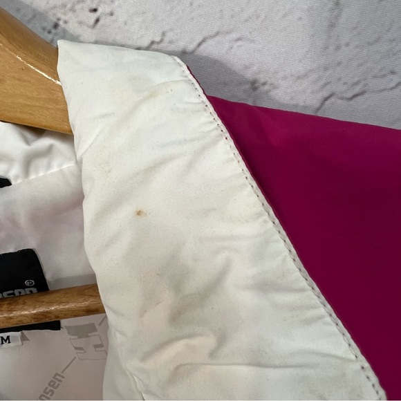 Vintage Helly Hansen HellyTech Colorblock Full Zip Jacket Women Medium Pink Blue - Picture 5 of 12